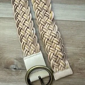 Boho Braided Leather Belt 2XzL Leather Size 2XL Women main image 2